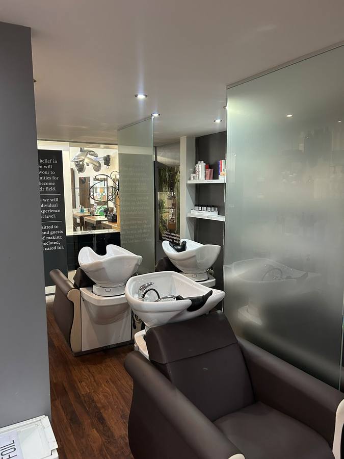 The backwash area