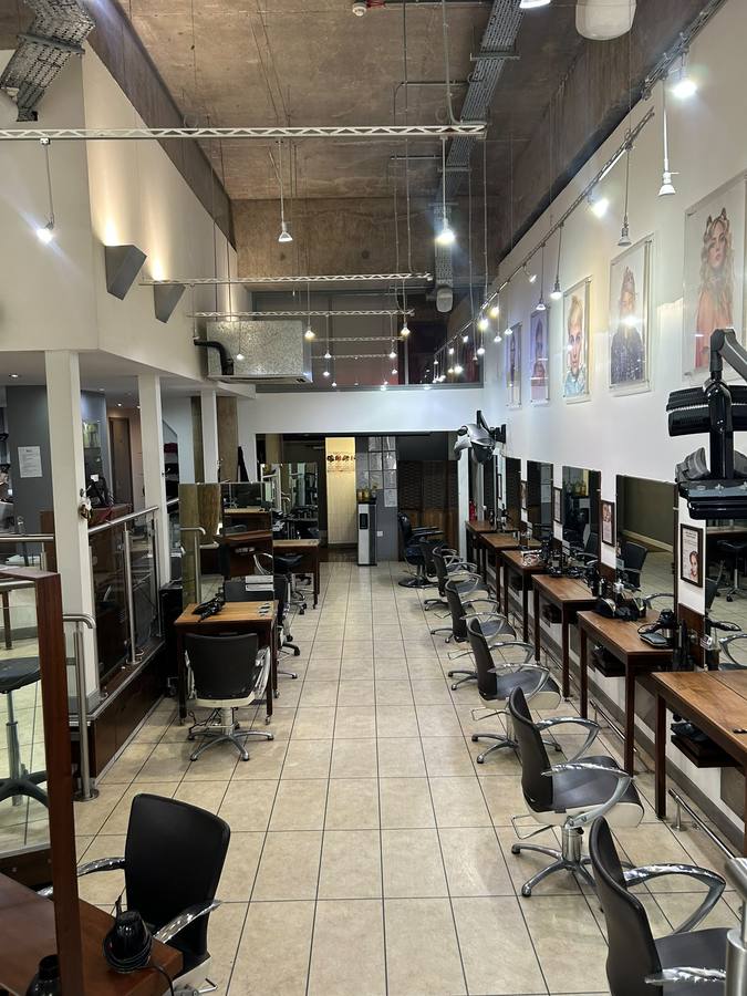 Looking towards the back of the salon